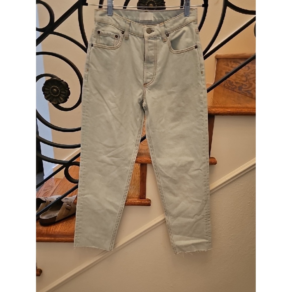 Boyish Jeans The Billy‎ High-Rise Skinny Light Wash Rigid Denim 25